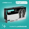 OnyxGuard Black Medical Grade Nitrile Examination Gloves - Multipurpose, Powder