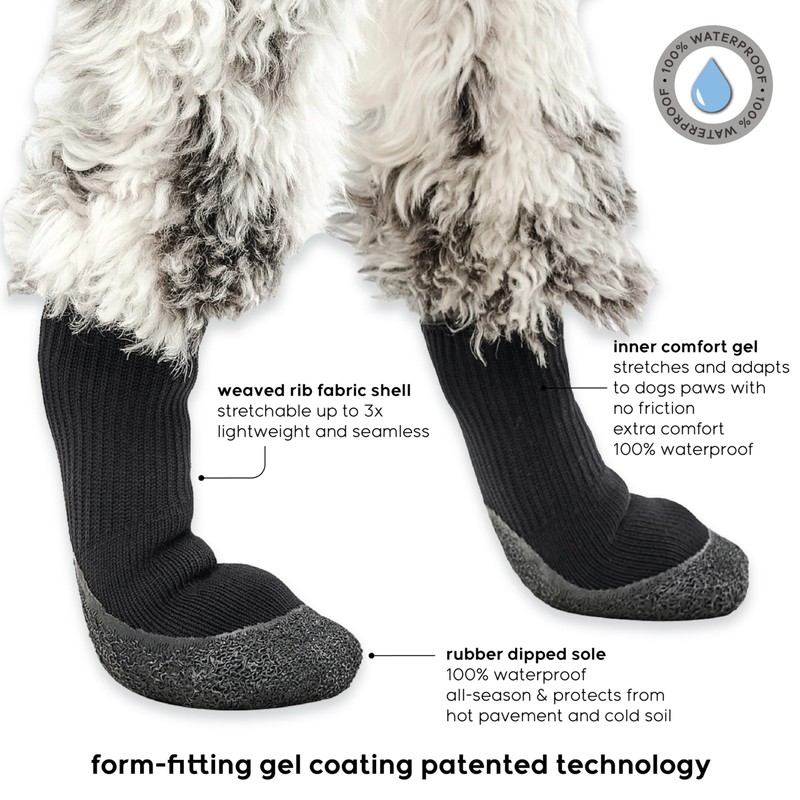 Lites Camo Dog Boots, XXL, Pack of 4