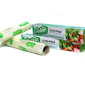 RolliPak Food Wrap Vitafilm Envoltura Plástica Adherente para Alimentos 100 metros