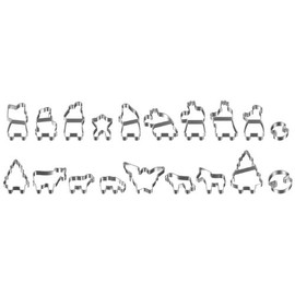 Tescoma Gingerbread Christmas Nativity Scene, Set of Cookie Cutters Delicia, Assorted, 36.2 x 4.7 x 35.5 cm
