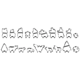Tescoma Gingerbread Christmas Nativity Scene, Set of Cookie Cutters Delicia, Assorted, 36.2 x 4.7 x 35.5 cm