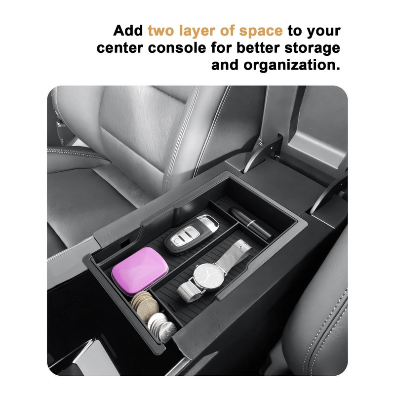 2026 Equinox Center Console Organizer - For 2025-2026 Chevy Equinox