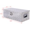 30inch Aluminum Truck Bed Tool Box - Heavy Duty Outdoor