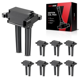 Torchbeam UF504 Set of 8 Ignition Coil Packs Fit for Dodge Ram 1500 2500 3500 Charger Durango Chrysler 300 Jeep Grand Cherokee 2009 2010 2011 2012 2013 2014 2015 Replacement for C1526