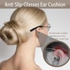 YMCCOOL 8 Pieces Eyeglass Ear Cushions,Soft Knitting Cotton Fabric Glasses