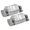sourcing map 2 x Vibration Motor DC 12 V 5000
