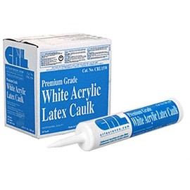 CRL White Premium Acrylic Latex Caulk