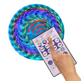 Control LED Pixel con Bluetooth para Tira LED WS2811-12, Fácil Instalación y Configuración, Control Inalámbrico desde App para Iluminación RGB, Ideal para Proyectos Creativos