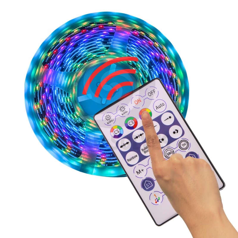 Control LED Pixel con Bluetooth para Tira LED WS2811-12, Fácil