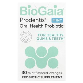 BioGaia, Prodentis® Oral Health Probiotics, Gum and Teeth Health, Mint, Candy Tablets 30 Tablets / BioGaia (바이오가이아), Prodentis® 구강 건강 프로바이오틱, 잇몸 및 치아 건강, 민트, 사탕 정제 30정