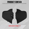 cooideamoto Soft Lowers Chaps Engine Bar Covers Leg Warmers Fit