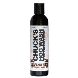 Chuck's Hog Wash - All Natural Beard and Body Wash - The Havana Haze, 8 oz - Leaves Your Beard Softer than its Ever Been and is Suitable for Daily Use