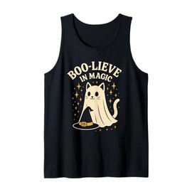 Boo-Lieve in Magic Cat Tank Top