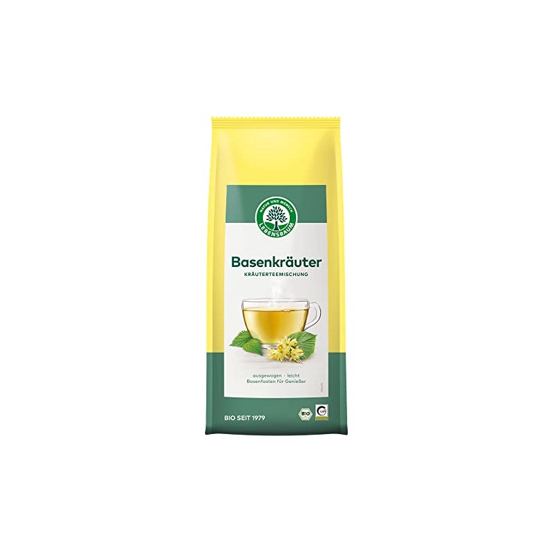 Lebensbaum Base Herbs, Herbal Tea with Matching Wild Herbs, Ideal