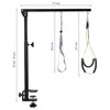 Dog Grooming Arm with Metal Clamp - Adjustable Portable Dog