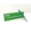Disposable Scalpels Sterile Surgical Blade Size 16 Stainless Steel with