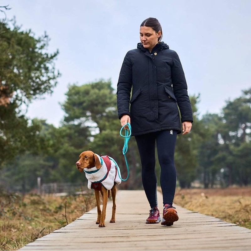 Non-stop dogwear Trekking Fleece Jacket - Gray/Wine (50)