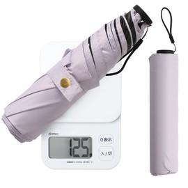 Haomaomao 日傘 折りたたみ傘 レディース コンパクト 125g 超軽量UVカット晴雨兼用 遮光 持ち運びに便利 紫外線遮断 高強度グラスファイバー 日焼け防止 人気 折り畳み傘 耐風撥水 携帯便利 小型 おしゃれ 手動 収納ポーチ付き
