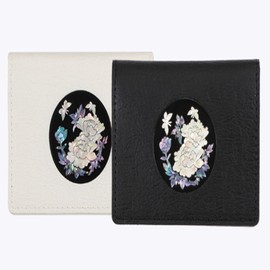 National Museum of Korea Goods Wooden Mother-of-pearl Mother-of-pearl Card Wallet Hanji Slim Business Card Wallet Traditional Crafts Foreigner Gifts I agree to third-party provision for delivery / 국립중앙박물관 굿즈 목단 나전 자개 카드지갑 한지 슬림 명함지갑 전통공예 외국인 선물 배송을 위한 제3자 제공에 동의합니다