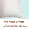 Pillowflex Synthetic Down Pillow Insert - 28x28 Down Alternative Pillow,