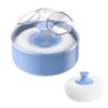 seimeinoki Powder Container, Powder Box, Refill Container, Soft Puff Included,