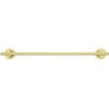 Pfister BTBNC1BG Contempra Towel Bar, 18", Brushed Gold