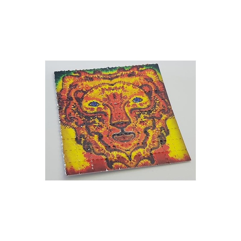 Lion Rasta Blotter Art Psychedelic Art Gift Acid Art 100