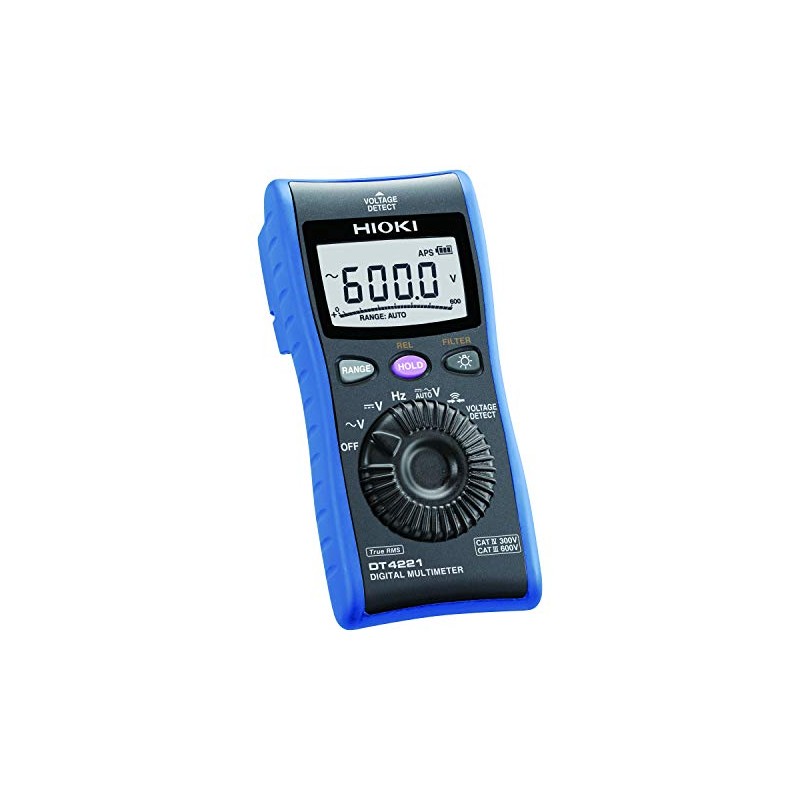 HIOKI DT4221 Digital Multimeter, Slim Model, Tester, DMM, Made in