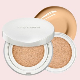 The Saem Skin Perfection Glutathione Toning Cushion 12g + Refill 12g Set, 23W Rich Beige, 1 piece / 더샘 스킨 퍼펙션 글루타치온 토닝 쿠션 12g + 리필 12g 세트, 23W 리치 베이지, 1개