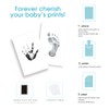 Pearhead Chevron Baby Memory Book with Clean Touch Ink Pad