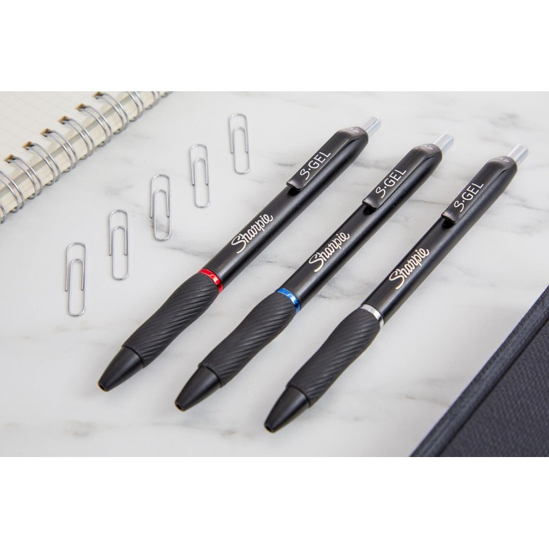 Sharpie S-Gel Pens | Fine Point 0.5mm | Black Ink