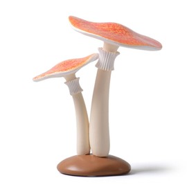 SEINHIJO Mushroom Statue Decor Modern Sculpture Gifts Fairy Ornament Garden Figurine Patio Yard Arts Polyresin Crafts 21cm