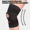 Knee Brace for Sports | Shock-Absorbing Breathable Pads - Mesh