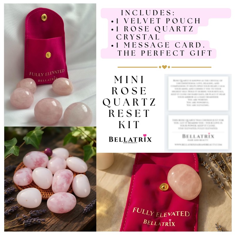 Rose Quartz Reset Kit - Self Care & Crystal Healing