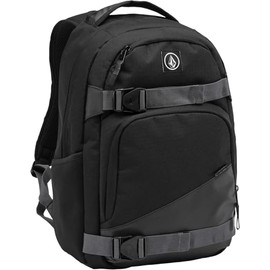 Volcom Grindstone 23L Skate Backpack, Black