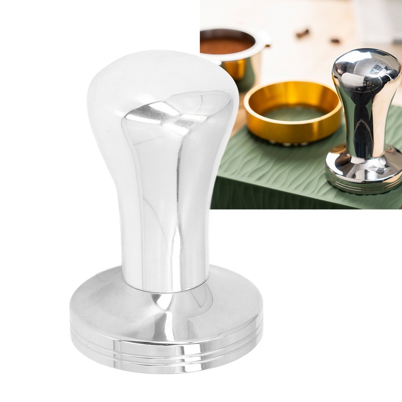 51mm Stainless Steel Coffee Tamper Flat Base Coffee Tamp Tool
