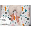 Lovely Hippo 2 x Fitted Sheets 50 x 83 cm,