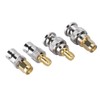 SUNGOOYUE Adaptador BNC Macho, 4PCS Conector de Antena Coaxial BNC