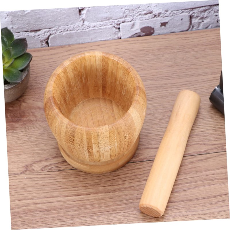 BIUDECO Garlic Pugging Pot Manual Garlic Press Set Easy to