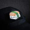 Kawaii Sushi Salmon Nigiri - Parody PVC Morale Patch |