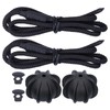 Keenso 2 Piezas Cordón Tapa Cajuela, Accesorios MK6 Cuerda Colgante
