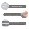 4pcs Banda Elastica de Resistencia (Gris Claro, Gris Oscuro, Negro,