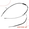 A-Premium Rear Driver and Passenger Side Parking Brake Cable Assembly