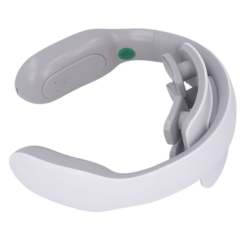 Electric Pulse Neck Massager Adjustable Multi Functional Portable 4 Head