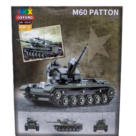 Oxford IMEX Oxford M60 Patton U.S. Main Battle Tank Brick Building Set (688pc)