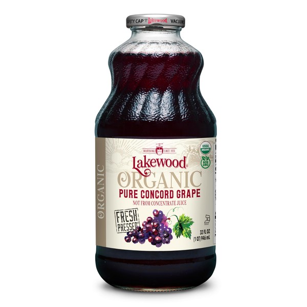 Lakewood Lakewood Organic Pure Concord Grape Juice, 32 oz