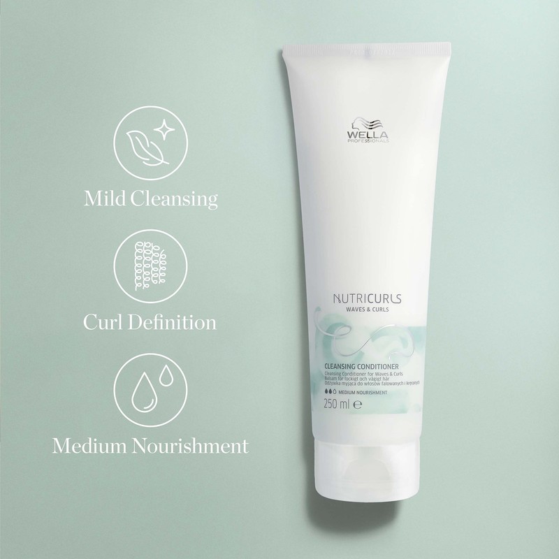 Wella Professionals Care Nutricurls Cleansing Conditioner for Waves and Curls