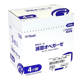 OO Osaki 10889 Sterile Opgauze RS4-5, 150 Sheets (5 Sheets x 30 Bags), General Medical Devices