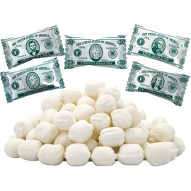 Money Buttermints, Mint Candies, After Dinner Mints, Butter Mint Candy, Fat-Free, Individually Wrapped (275 Pieces)