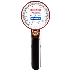 Schrader – Gun Approved Professional Michelin Tire Pressure 0.7 – 11 bar Pressure Gauge Ø80 mm 1.5 mt Hose